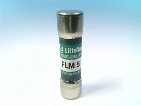 Предохранитель LITTELFUSE FLM-5 250VAC 5A с временной задержкой