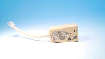 DSL-фильтр EXCELSUS Z-330P2J однолинейный с двумя разъемами