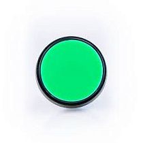 Переключатель поворотный BACO CONTROLS V11CB02 зеленый круглый неподсветной