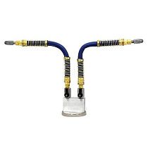 Мини-насадка Super Air с магнитным основанием и двумя выходами, шланг Stay Set 12" (EXAIR 1103-9462)