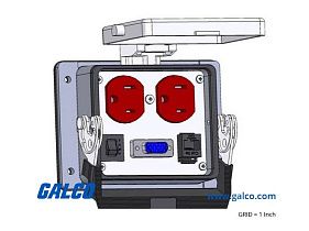 Mencom DP-DDB15-RJ45-R-32