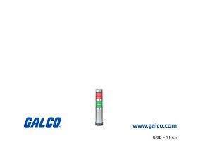 Patlite MES-202P-RG+FB123