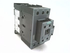 Контактор SIEMENS 3RT2038-1AK60, 65А, 37кВт, 110В AC, 3P+1NO+1NC