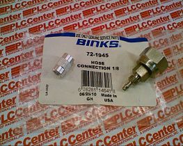Фитинг для гидравлики Артикул 72-1945 от производителя BINKS
