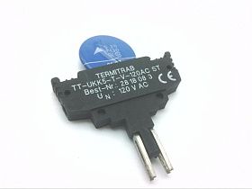 Защитная вилка TT-UKK5-T-V-120AC-ST Phoenix Contact с варистором 120В AC