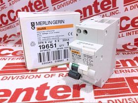 Автоматический выключатель для монтажа на дин-рейку Артикул MG19651 от производителя SCHNEIDER ELECTRIC