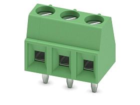 Клеммная колодка MKDS 1/3-3,81 Phoenix Contact, 3 позиции, шаг 3.81 мм