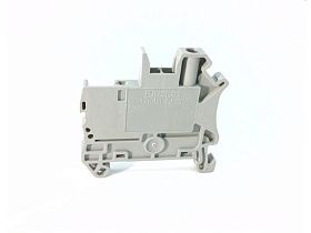 Клемма проходная UT 2,5/1P Phoenix Contact, винтовая/втычная, 24А, 500В, серая