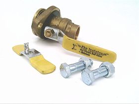 Шаровой кран WEBSTONE 51404 с поворотным фланцем, 1 дюйм