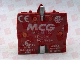 Аксессуар / Лампа / Крышка / Контакт / Трансформатор Артикул MB2-BE-102 от производителя MCG INDUSTRIAL