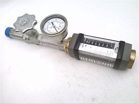 Клапан регулирующий PW-16 с расходомером, NPT (female), 2-20 GPM, EVANS COMPONENTS