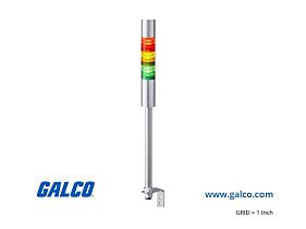 Patlite LR4-302LJBU-RYG