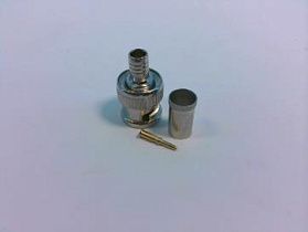 BNC разъем обжимной, C0BNC10-59/62, B&L Coaxial Connections