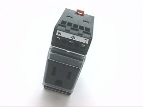 Розетка одинарная EMG 30-SD/US/15A на DIN-рейку 35 мм, 15А, 120В, черная, Phoenix Contact