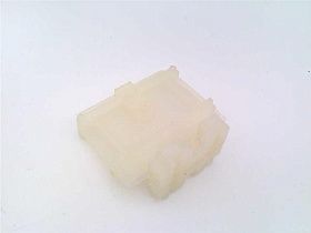 Торцевая пластина для клеммной колодки 0250, нейлоновая, белая