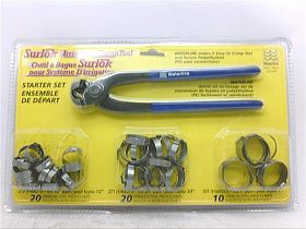 Набор инструментов для обжима с 50 зажимами WATERLINE PRODUCTS