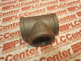 Тройник прямой оцинкованный 3"x3"x3" NPT