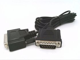 Кабель связи EZ-4CBL-2 RS232C экранированный, 10 дюймов, 150/25 pin D-Shell Male