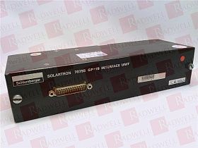 Блок  управления/интерфейс логического ввода-вывода постоянного тока Артикул 70755 от производителя SCHLUMBERGER