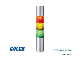 Patlite LR4-302WJBU-RYG