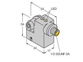 Turck BIM-IKM-AZ3X2-B3131W/KLI3