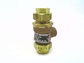Клапан обратного потока WATTS 4A811A 3/4" с двойным запорным механизмом и фильтром, серия 9D