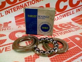 Подшипник упорный шариковый 51104 WBC 20x35x10 мм