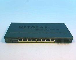 Коммутатор NETGEAR GS110TP-200NAS 8xRJ45 2xSFP настенный PoE управляемый