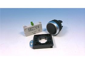 Кнопка управления BACO CONTROLS L21AA03-3E10 черная 22мм 3-позиционная моментная