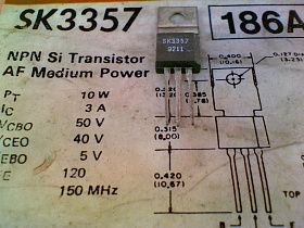 Транзистор SK3357 от THOMSON CONSUMER