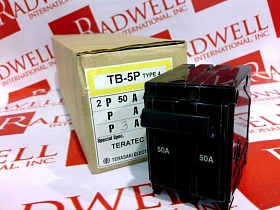 Автоматический выключатель нагрузки Артикул TB-5P-2P-50A от производителя TERASAKI
